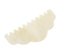 Healvian Jade Stone Hair Comb Wave Shape Head Therapy Massager for Scalp Relaxation Portable Gua Sha Tool for Women for Travel Daily Use for Muscle Tension Relief