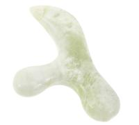 Healvian Jade Stone Stick Massager for Feet and Hands with Smooth and Mellow Texture, Retro Traditional Shape, for Foot Care and Acupoint Therapy While Watching Tv or Listening to Music