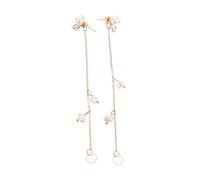 Healvian Korean Style Earphone Safety Chain with Needle Studs Loss Wireless Earbud Holder Strap Silicone Earhook Clip for Secure Fit During Sports Travel and Work