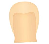 Healvian Latex Bald Cap for Makeup and Bald Wig Cap Adult Monk Festival for Halloween