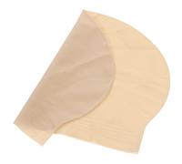 Healvian Latex Bald Cap for Men Adults Halloween Costume Bald Head Cover Brown for Cosplay and Performance