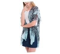 Healvian Lightweight Chiffon Simple Shawl for Women Attractive Fashion Wrap in Light Green Breathable Scarf for Ladies Shopping and Daily Wear