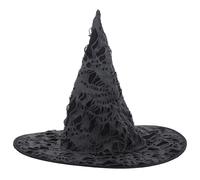 Healvian Lightweight Halloween Witch Hat with Broken Design for Cosplay and Party Decorations Unique Prop for Fancy Dress Carnivals and Photo Performances