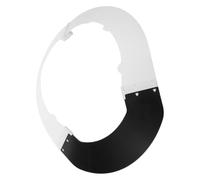 Healvian Lightweight Hard Hat Sun Brim with Extended and Widened Brim, Easy Installation Safety Helmet Sun Shade Visor for Outdoor Professionals at Construction Site Checks and Climbing
