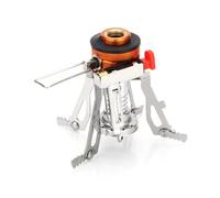 Healvian Lightweight Stainless Steel Camping Stove Windscreen with Solid Design Supports High Temperature and Weight, Compact Quadrangle Shape for Outdoor Backpacking and Camping Use