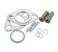 Healvian Manifold Bolt Repair Kit with High Temperature Gasket and Lock Nuts Set for 50-150cc Engine Pipe Maintenance and Anti-rust Protection