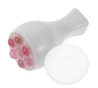 Healvian Manual Facial Massager with Rotatable Plastic Roller Ball Portable Face and Neck Massage Tool for Skin Care Absorption Soothing Contours Travel and Office Use