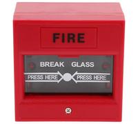 Healvian Manual Reset Glass Break Alarm Button Emergency Door Release Fire Exit Access Control Security Alarm for Home and Business