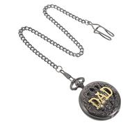 Healvian Men Vintage Mechanical Pocket Watch with Chain Retro Roman Numeral Analog Watch for Precise Timekeeping Visible Gears Steampunk Style Gift for Father Birthday Anniversary