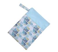 Healvian Menstrual Pad Bag with Dual Pockets Sanitary Napkin Storage Pouch for Travel and Outdoor Use Lightweight Supply Organizer Creative Printed Design