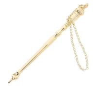 Healvian Metal Finger Torah Pointer Tool with Chain for Bible Reading Jewish Gift Scripture Reading Pointer 5.12In Elegant Design for Traditions