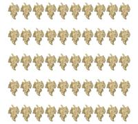 Healvian Metal Leaf Nail Charms Decoration 100 Pcs Flat Back Manicure Leaf Charm Jewelry Diy Nail Art Accessories for Professional