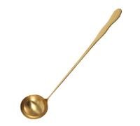 Healvian Metal Serving Spoons Hot Pot Spoon Stainless Steel Polished Appearance Smooth Finish Round Shape Versatile Usage for Restaurants Dining