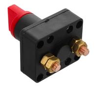 Healvian Motorcycle Tricycle 12v Battery Shut off Switch Knob Power Cut off Switch Abs Prevents Short Circuit for Rv and Automotive Use