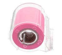 Healvian Multi-Function Self-Stick Memo Note Roll Adhesive Tape, Portable Office Memo Stickers in Rose Red, Reusable Reminder Pads for Home and School Use