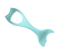 Healvian Multi-function Silicone Eyeliner Aid and Eyelash Makeup Tool, Reusable Blue Eye Makeup Stencil for Women, Portable Cosmetic Accessory for Precise Eye Liner and Mascara Application