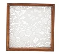 Healvian Nail Art Display Board Vintage Lace Frame Versatile Nail Art Holder for Salon Personal Use Lightweight Photo Frame for Stylish Showcase