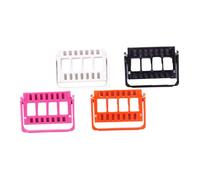 Healvian Nail Drill Bits Stand 4pcs 16-hole Grinding Head Holder Manicure Storage Box Base for Professional Nail Art Tools