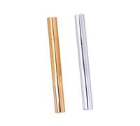 Healvian Nail Polish Applicator Nail Nutrition Oil Paint Brush Cosmetic Container 3ml 2pcs Lip Gloss Pen Aluminum Plastic Tube Filling Random Color for Home Use Or in Your Purse