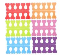 Healvian Nail Separator Nail Art Tool 36Pcs Soft Sponge Finger and Toe Divider for Manicure Pedicure Prevents Rubbing Wet Polish