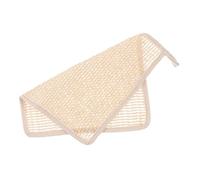 Healvian Natural Cotton Linen Body Scrub Towel Exfoliating Shower Scrubber for Gentle Skin Cleansing and Foam Generation Multipurpose Bath Washcloth for Face Care