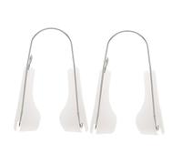 Healvian Nose Slimming Clip Nose Corrector Clip 2Pcs Silicone Nasal Device 5.5X3.4X1.7Cm Improve Not Easily Deformed Beauty Facial Care