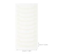 Healvian Nose Wing Shrinking Strips 50Pcs Skin Color Self-Adhesive Elastic Nose Contour Patches for Nasal Wing Shaping and Slimming for Wide Nostrils Beauty Enhancement