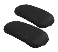 Healvian Office Chair Armrest Covers 2pcs Elastic Stretch Protective Sleeve Black 32x8cm, Dust-resistant Arm Rest Cover for Computer Gaming and Office Chairs