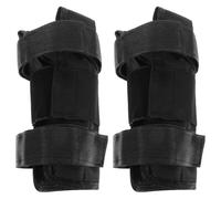 Healvian Oxford Cloth Adjustable Ankle Weights Pair with 8Kg Capacity, Breathable Removable Sandbag Leg Weight Covers for Fitness and Walking