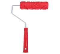 Healvian Patterned Paint Roller for Painting Rubber Material and Ergonomic Design, 29.8x18.3x4 Cm Embossed Art Roller for Crafting and Home Decoration on Paper and Pottery Surfaces