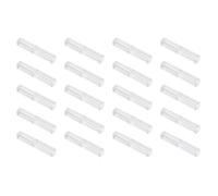 Healvian Pen Box Ballpoint Pen Case for Boys and Girls and Students - Plastic Storage Organizer with Easy-to-Organize Design, for Giving and Desk Display