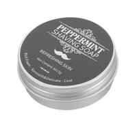 Healvian Peppermint Shaving Soap for Men Portable Beard Shaving Soap Deep Cleaning Comfortable Texture Friends Family for Home Use