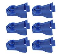 Healvian Peritoneal Clips 6-Pack Abdominal Clamp Flow Control Tubing Fixator for Patient Care Secure and Leak-Resistant