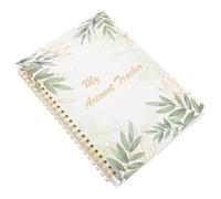 Healvian Personal Financial Management Notebook Lightweight Paper Checkbook Ledger for Efficient Budget Tracking and On-the-go Expense Recording