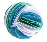 Healvian Pet Dog Sniff Training Felt Snuffle Ball 15cm for Chewing and Feeding Training the House