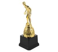 Healvian Plastic Metallic Table Tennis Trophy Cup for Sports Award Ceremony, Large Ping Pong Winner Trophy Prize for School Competition Decoration