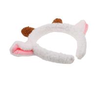 Healvian Plush Lamb Headband Cute Sheep Ears Soft Material for Comfort for Halloween Cosplay and Festive Theme Parties Adult Sheep Costume Accessory