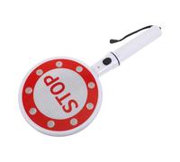 Healvian Portable Double-sided LED Baton for Emergency Use Handheld Go Stop Device with Quick Function Construction for Parking Road Management and Direction Guidance No Battery