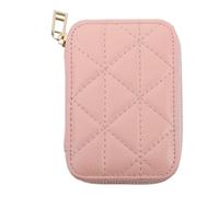 Healvian Portable Makeup Bag with Mirror Lipstick Holder and Cosmetic Storage Pouch for Women for Travel and Daily Use Lightweight Cowhide Design for Easy Makeup