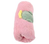 Healvian Portable Pink Cactus Pattern Hand Warmers for Women and Men with Soft Faux Fur, Efficient Warmth and Stretch Velvet Material, for Outdoor Activities in Winter