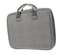 Healvian Portable Watch Organizer Bag Multi-use Watch Storage Pouch for Travel Home Business Grey