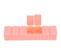 Healvian Portable Weekly Pill Organizer 7-Compartment Medicine Case with Individual Lids, Compact Pink Travel and Daily Use Pill Box for Home and On-The-go
