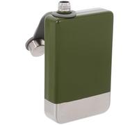 Healvian Portable with Hip Metal Steel Flask Leakproof Stainless Drinking Moderate Capacity for and Sl nd Stylish Design Camping Outdoor Activities