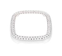 Healvian Protective Cover Watch Bumper Protector Stylish Tpu Case with Diamond Design Comfortable Wearing Experience Reasonable Structure Gift for Versa3 Sense