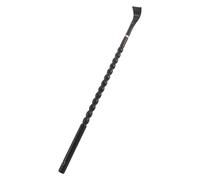 Healvian Purpleheart Wood Back Scratcher with Curved Beaded Handle - 17.5" Portable Wooden Back Scratcher for Hard-to-Reach Itches, Handheld Massage Tool for Men, Women, and Elderly