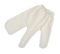 Healvian Raw Silk Bath Gloves for Shower Exfoliating Two Finger Massage Mitt for Deep Body Scrub Relaxing and Smoothness Full Body Exfoliation for Men and Women Spa Care