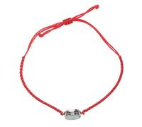Healvian Red Braided Rope Bracelet for Women with Stainless Steel Threaded Openable Design, Symbolic Protection and Versatile Usage Suitable for Daily Life and Parties