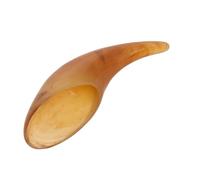 Healvian Resin Gua Sha Tool Large Horn-Shaped Scraping Spoon for Face and Body Massage Muscle Tension Relief Anti-Aging Skin Care Safe Resin Material Traditional Therapy for Puffiness