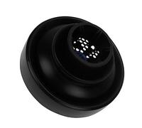 Healvian Retractable Silicone Hair Dryer Diffuser Styling Tool for Home Salon Use High Temperature Resistant Easy to Clean Elastic Black