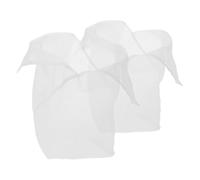 Healvian Reusable Steam Strainer Bags Straining Cheesecloth Bags Large Capacity Nylon Multifunctional Use Withstand High Temperatures White Suitable for Commercial Use Rice Cooking